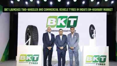 BKT Launches Two-Wheeler and Commercial Vehicle Tyres in India’s On-Highway Market 